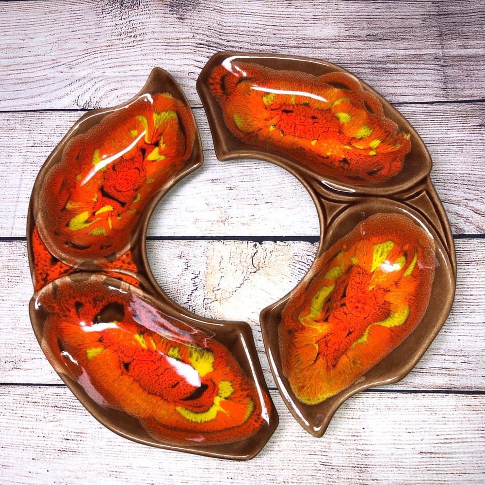 MCM California Pottery Serving Dish